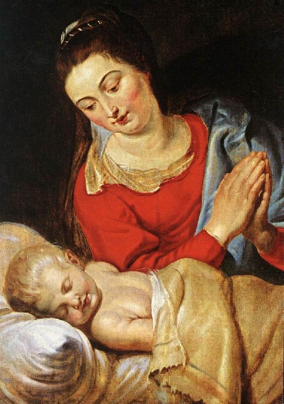 RUBENS, Pieter Pauwel Virgin and Child Sweden oil painting art